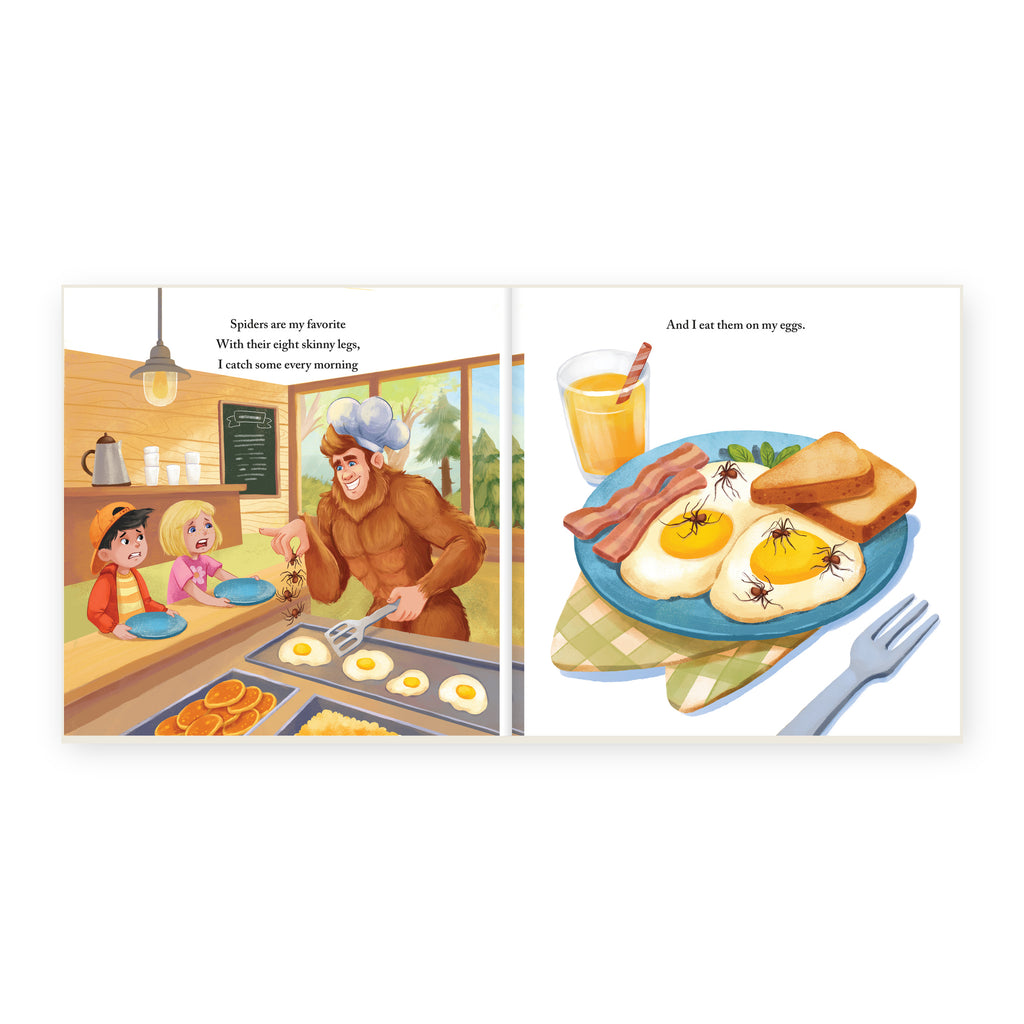 Eating Bugs with Bigfoot — Children’s Book