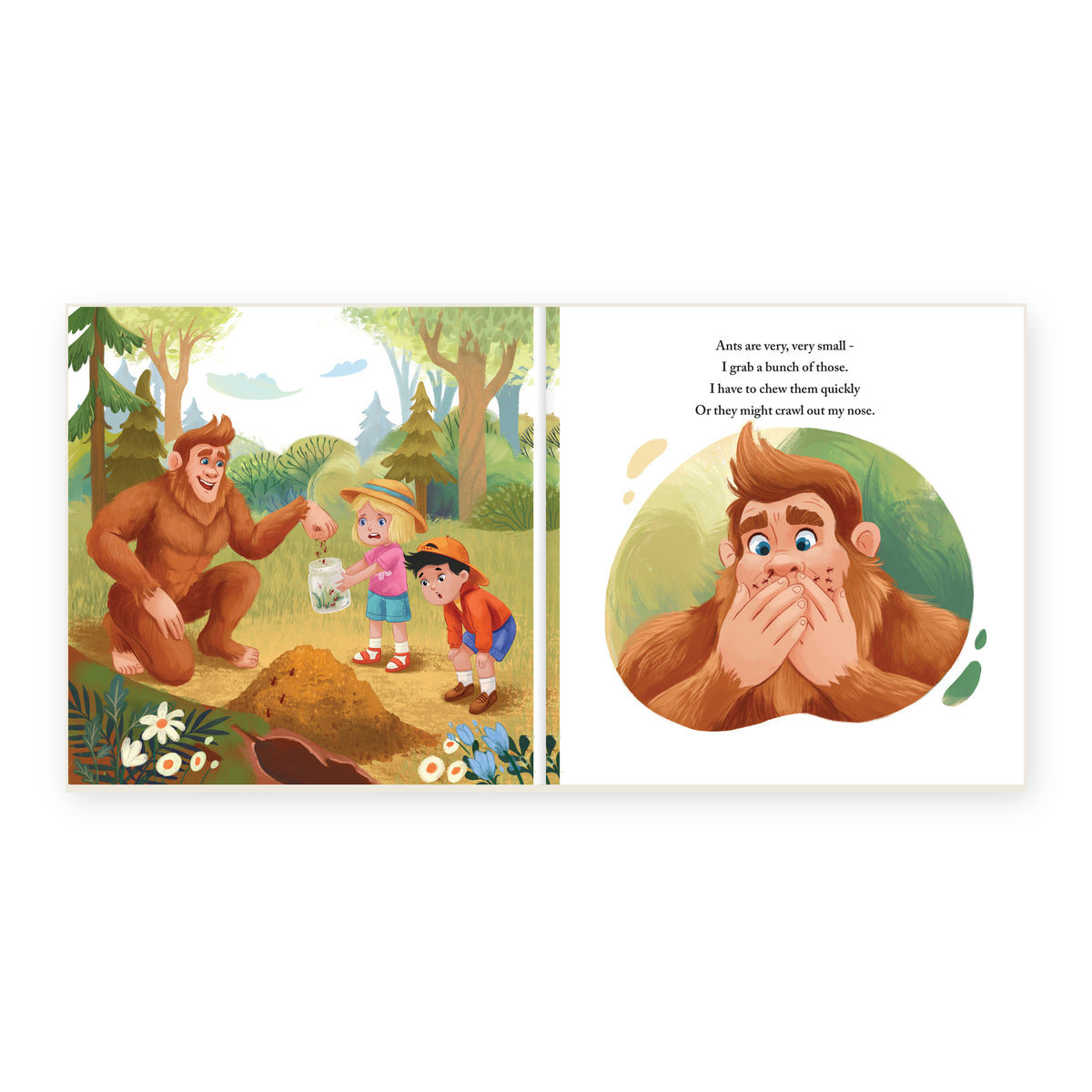 Eating Bugs with Bigfoot — Children’s Book