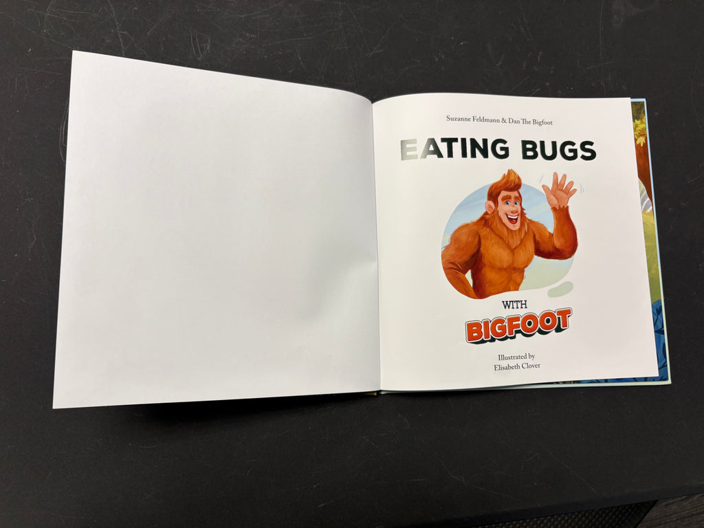 Eating Bugs with Bigfoot — Children’s Book