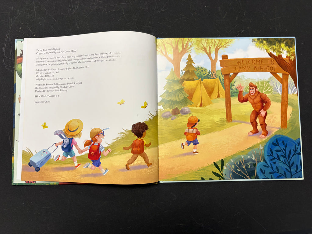 Eating Bugs with Bigfoot — Children’s Book