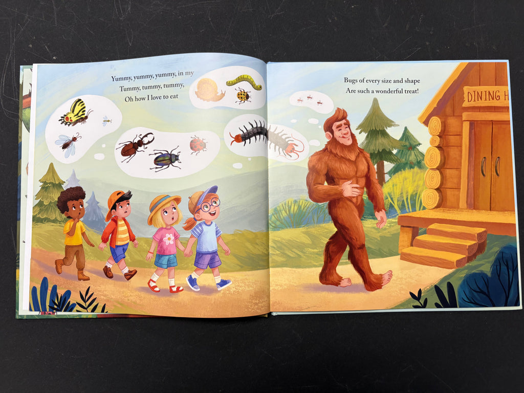 Eating Bugs with Bigfoot — Children’s Book